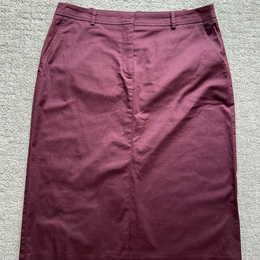 MIDI cotton skirt by BCBG